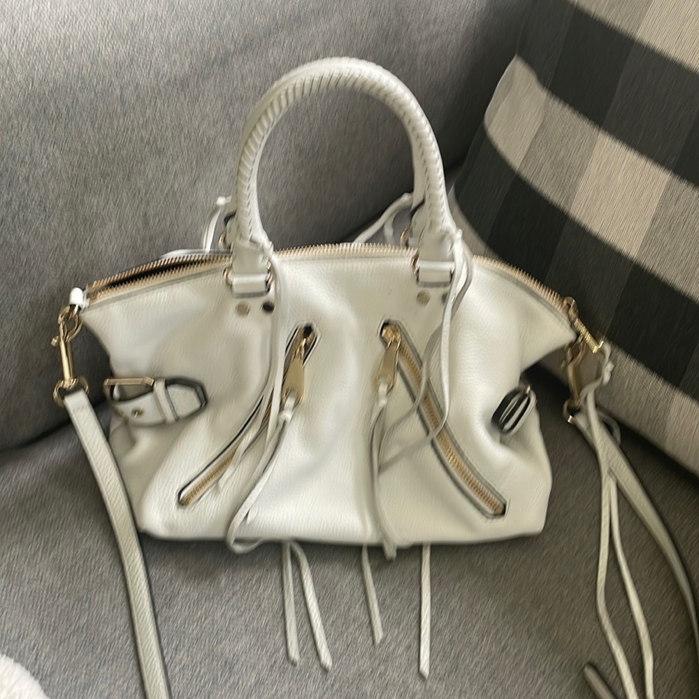 Leather satchel